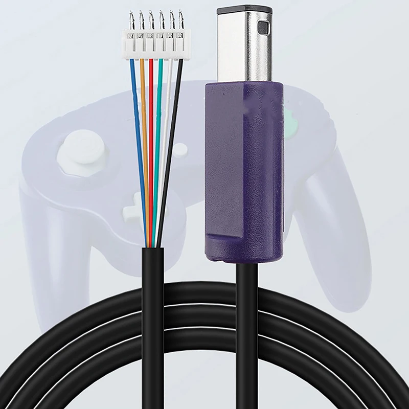 Cable de repuesto para mando de consola de juegos NGC, Cable de extensión para cubo de juego, 1 unidad