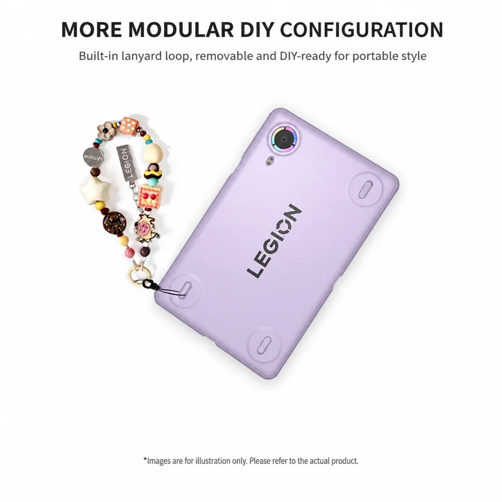 Lenovo Legion Y700 Wuji Tablet Protective Case Detachable Front Cover Anti‑Drop Shockproof Shell Smart Sleep Wake‑Up Function