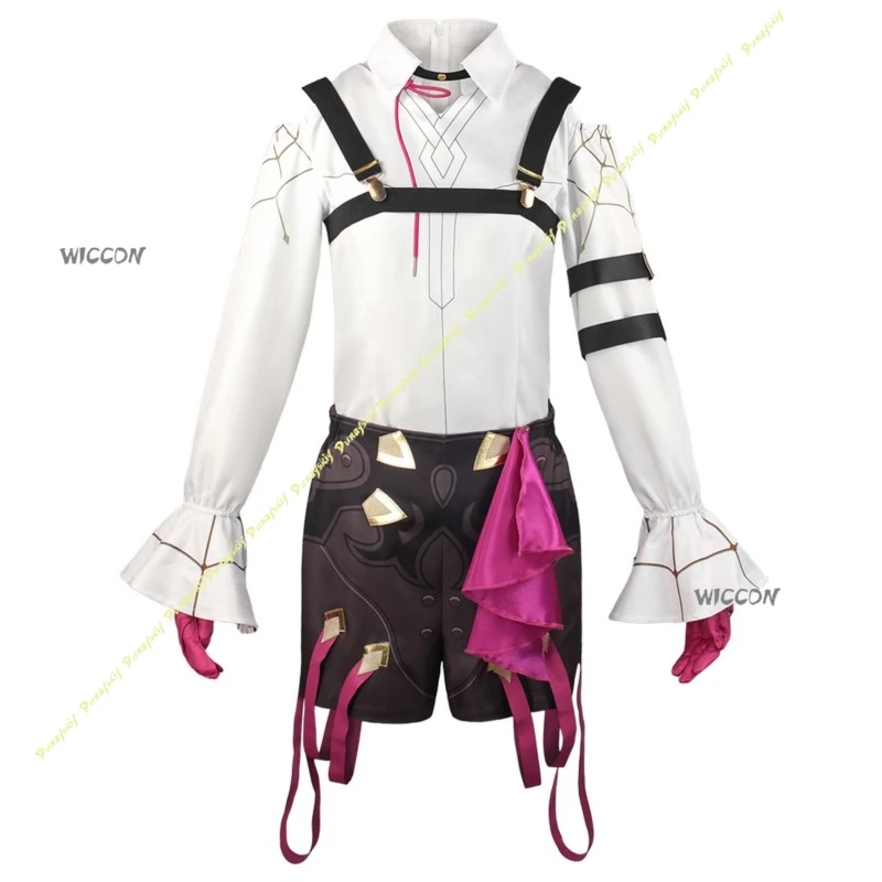 Honkai:Star Rail Costumi Cosplay Kafka Parrucche Pantaloncini Camicie Cappotti Accessori Guanti Personalità Ragazza Donna Natale Halloween