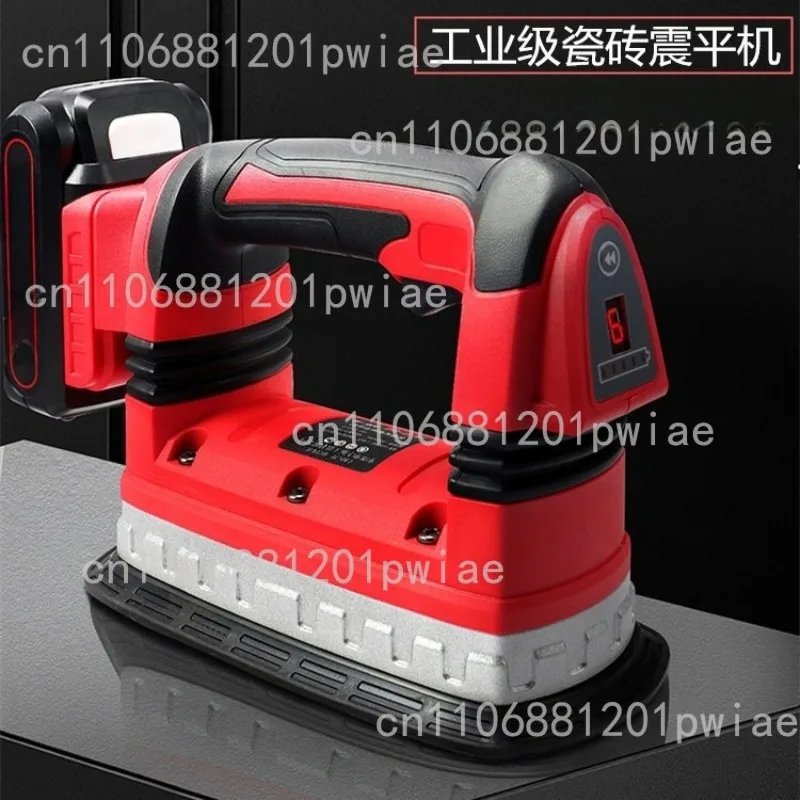 Tile tiling machine Lithium battery tile pasting machine paving large floor tiles, pasting vibrator automatic tile