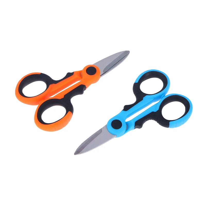 High Carbon Steel Scissors Household Shears Tools Electrician Scissors Stripping Wire Cut Tools For Fabrics, Paper And Cable