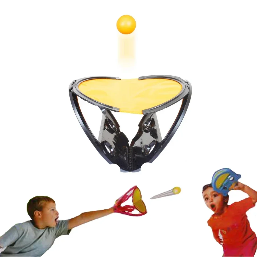[ตลก] 2 ชิ้น/เซ็ตกีฬาเกมมือโยนจับลูกบอลชุดของเล่นครอบครัวเด็ก Interactive Garden Beach Catch Ball เกมของขวัญ