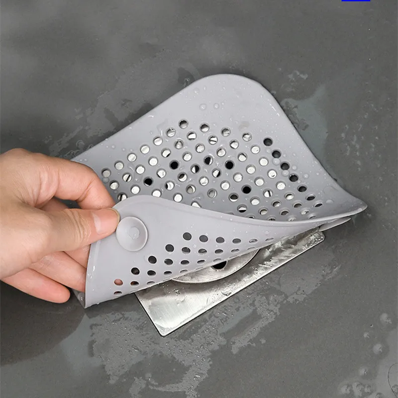المكونات سدادة المطبخ المجاري سيليكون مصفاة حوض الحمام الطابق حوض الاستحمام تصفية المياه اكسسوارات المنزل دش استنزاف الشعر الماسك