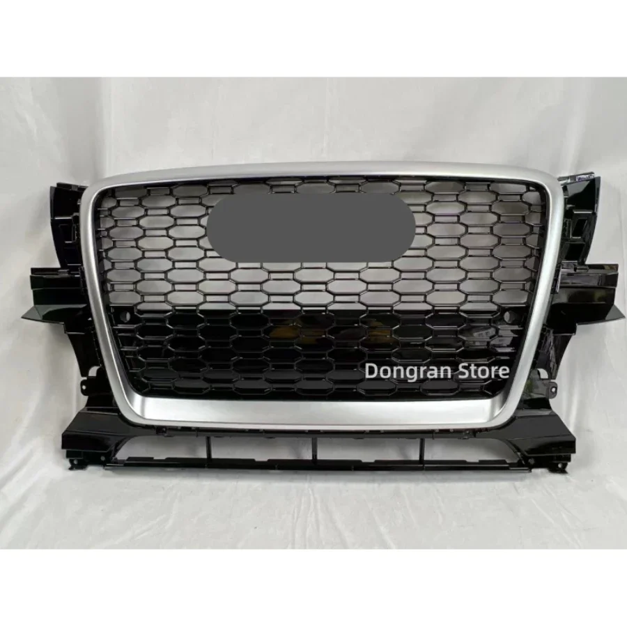 Car Front Bumper Grille Grill for Audi RSQ5 for Q5/SQ5 8R 2008 2009 2010 2011 2012（Refit for RSQ5 Style）Car Accessories tools