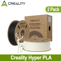 Creality 2 Pack Hyper PLA Filament 1.75mm 2kg Designed for High Speed Printing For Creality Ender 3 V3 SE / KE / Creality K1 MAX