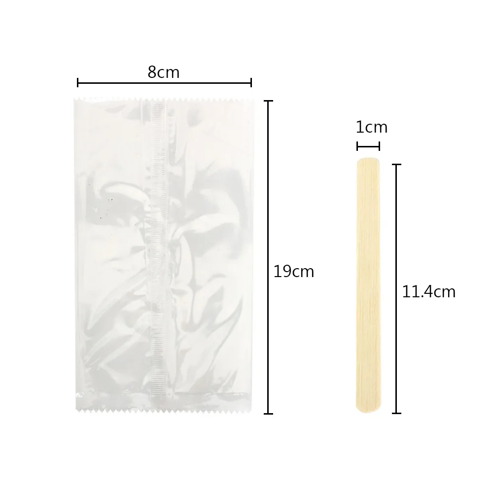 100pcs Ice Cream Bags Popsicle Stick Cube Maker Tools Mold Special-Purpose Wooden Craft cream packaging bag