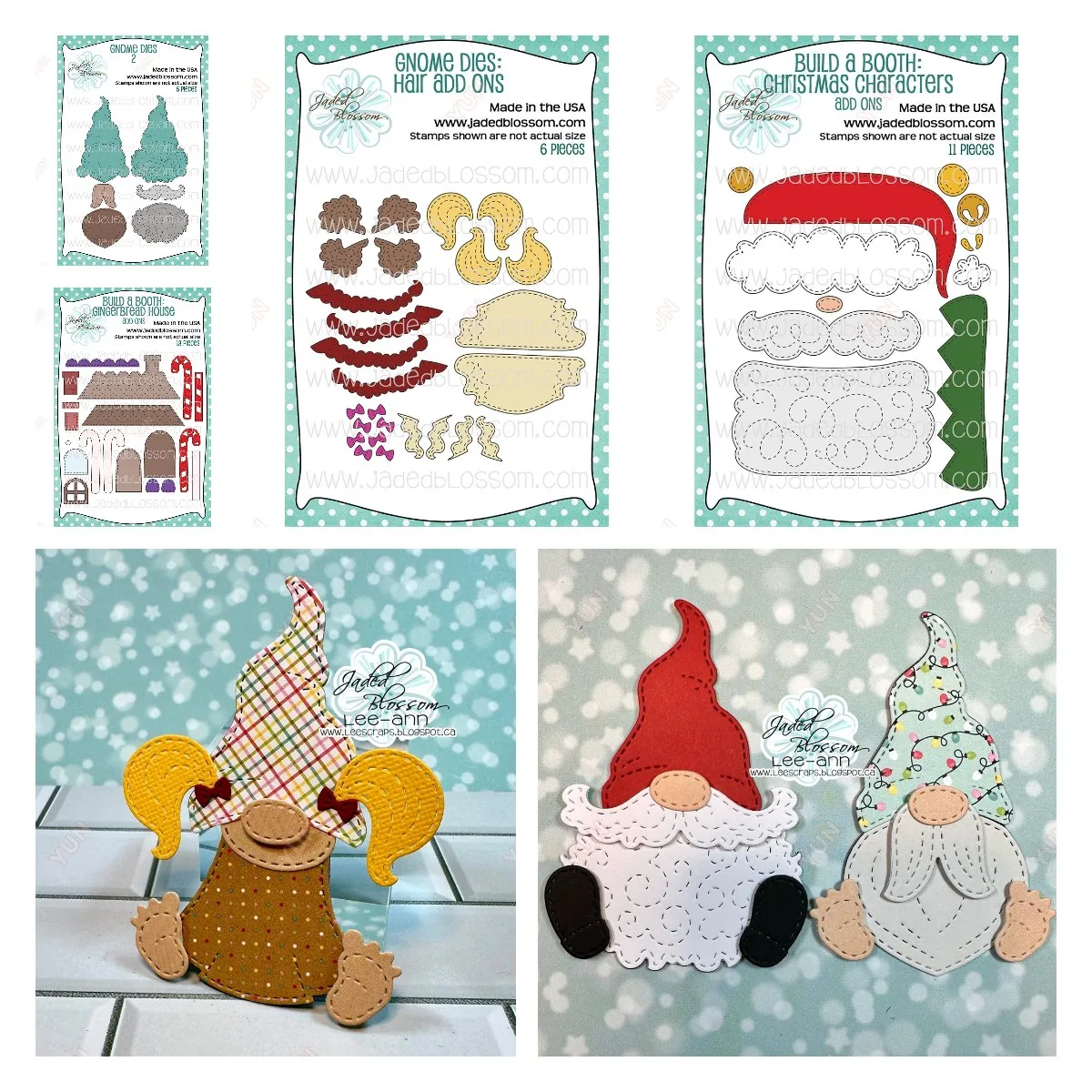 

Gnome Dies Hair Add Ons Build a Booth Die Christmas Characters Add Ons Metal Cutting Dies Stencils for DIY Scrapbooking Photo