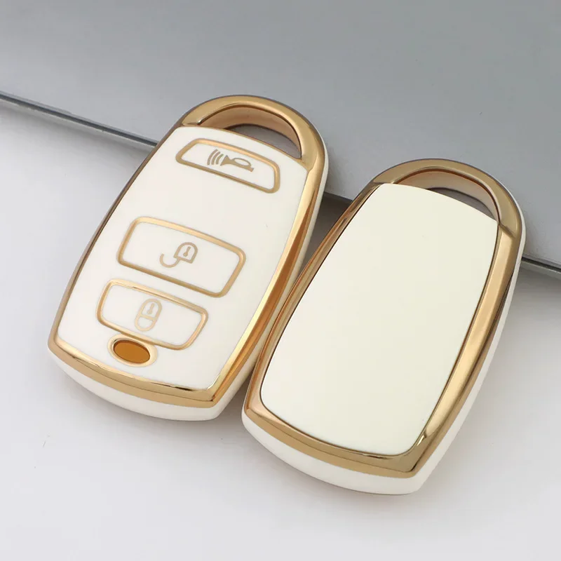 For Old Kia Grand Carnival Sedona TPU Auto Shell Fob Holder Protector Car Key Case Cover Accessories