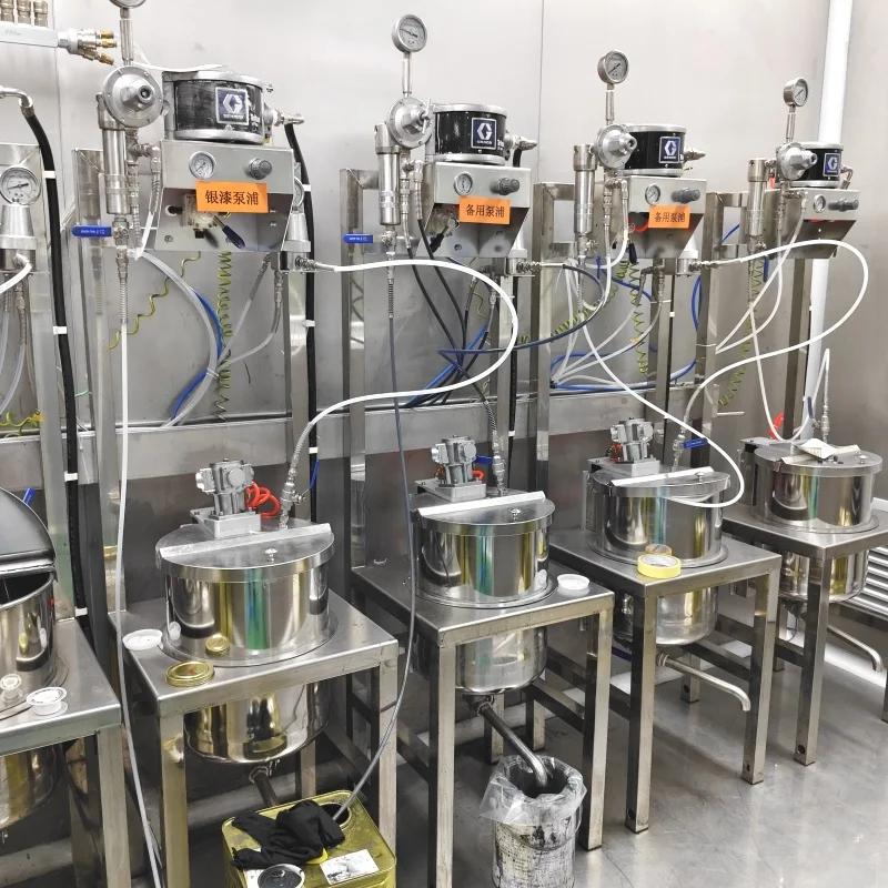 خط طلاء ذكي ذو 6 محاور يحرك الروبوت ± 0.1 مم دقة 99.9% دقة كشف عيوب الذكاء الاصطناعي لآلات طلاء المعادن #2