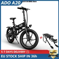 ADO A20 Electric Folding Bike 500W Brushless Motor Removable 48V 12.8 AH Lithium-Ion Battery E-bike City Bicycle 40km/h Max