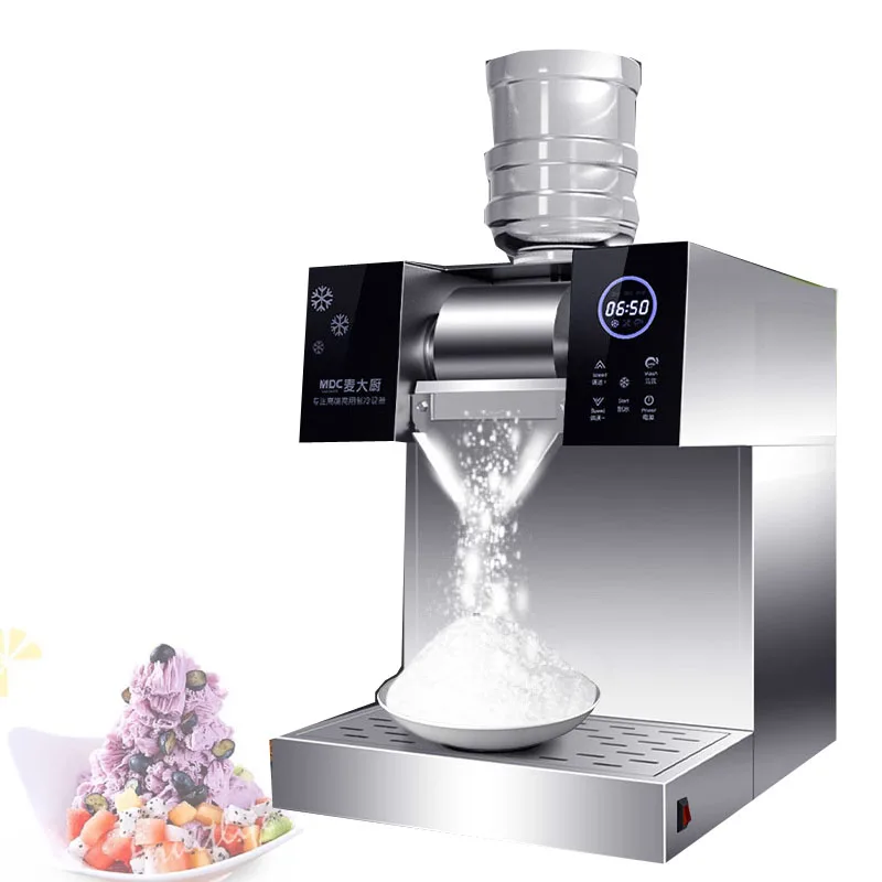 

110V 220V Europe Snowflake Ice Machine Korea Bingsu Machine 180kg/Day Tabletop Snow Ice Maker Machine