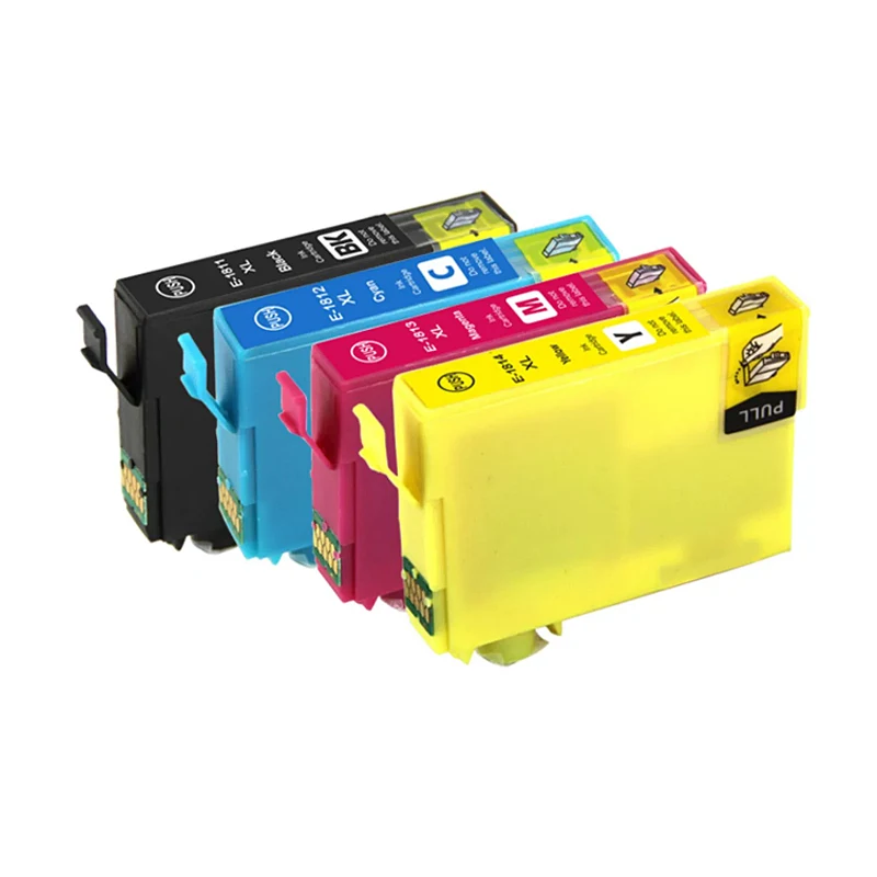 Compatible Ink Cartridges For EPSON 18XL T1811 T1814 For Epson XP-412 XP-215 XP-315 XP-415 XP-212 XP-33 XP-225 XP-322 Printer