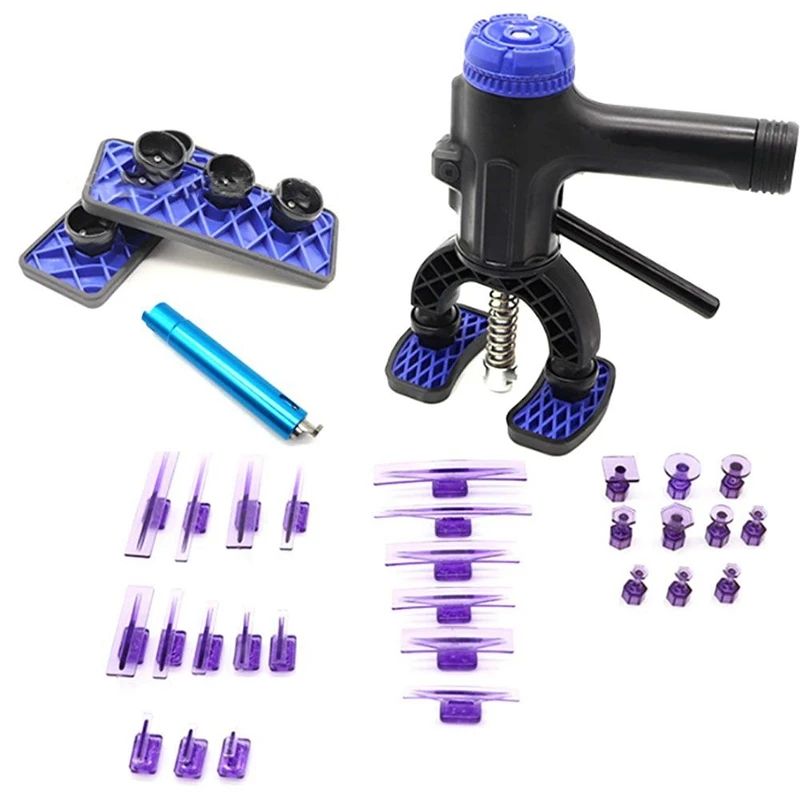 

Car Dent Repair Lifter Tools Multi-Purpose Adjustable Handle Puller Paintless Dent Pit Removal Repair Tools Complete Kit