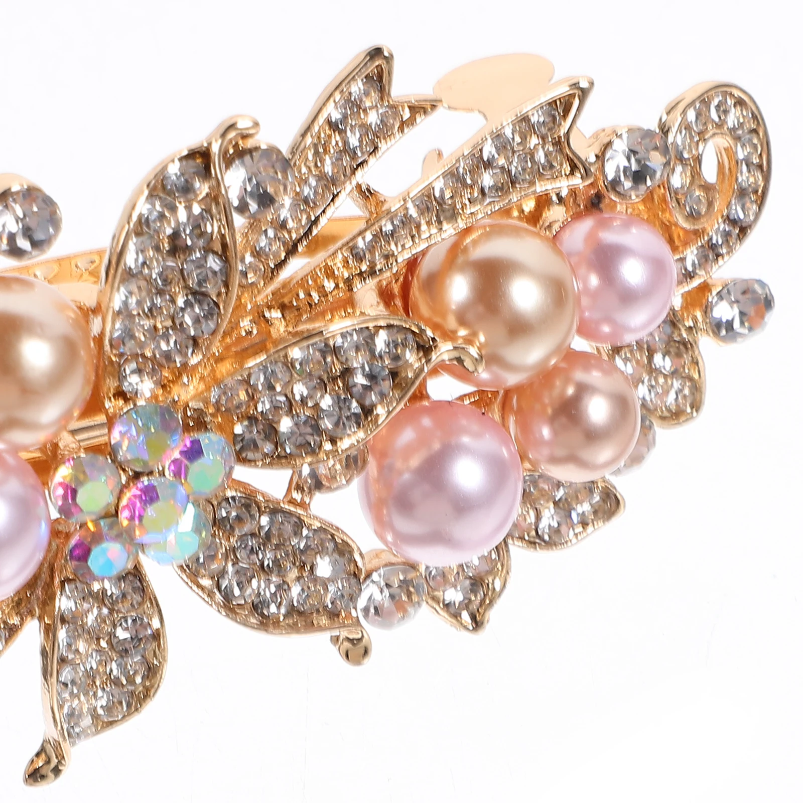 

Bling Spring Clips Women Rhinestone Barrettes Styling Accessories Elegant Jewelry For Wedding Thick Use Multiple Styles Metal