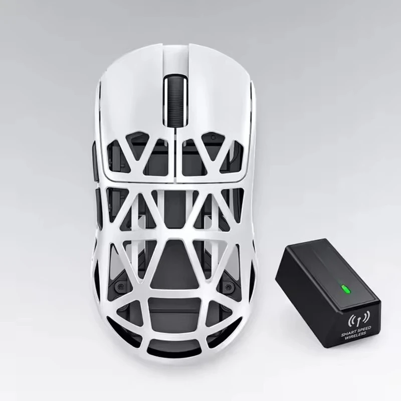 Factory Direct Three-Mode 2.4G 42000DPI 8000Hz Wireless Mouse Adjustable DPI Magnesium Alloy Ultra-Light Gaming Mouse Durable