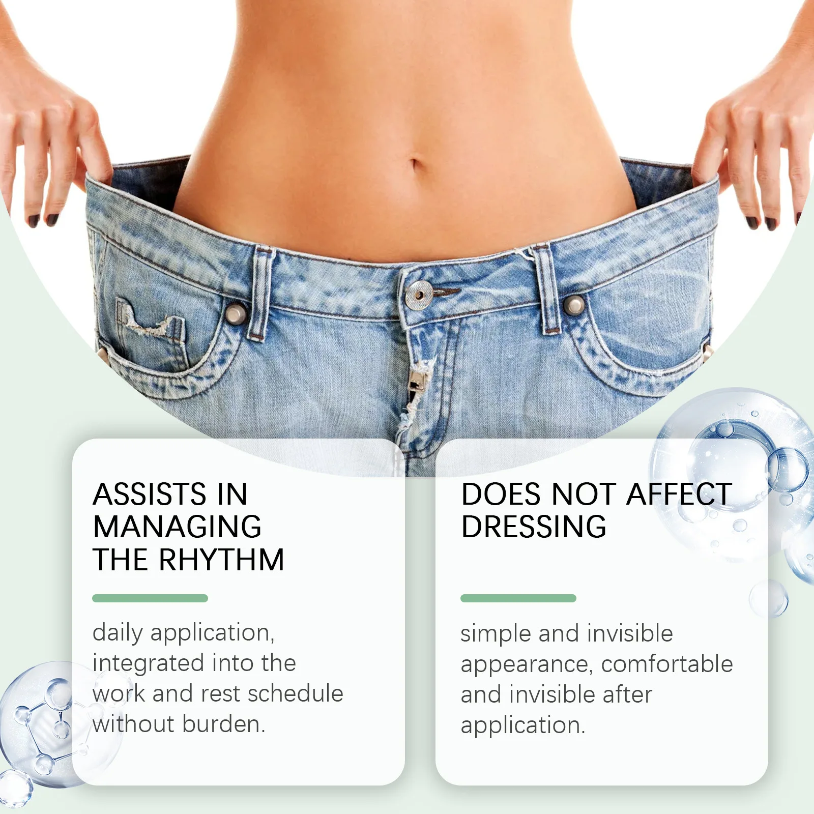 Glp - 1 Belly Patch, For Appetite Control & Metabolism Support, 100% Achieve Desired Body Line Within One Month