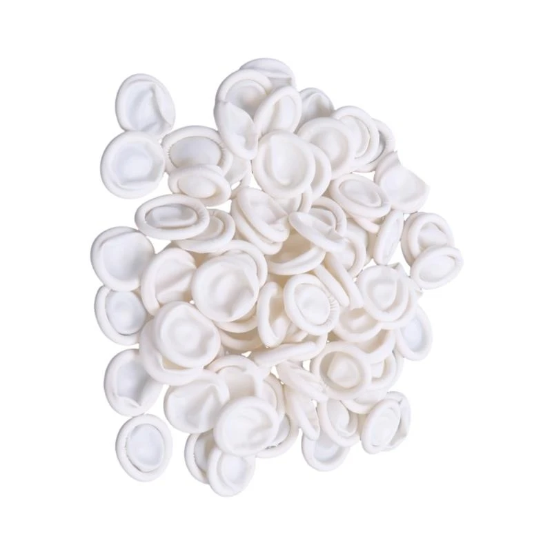 50pieces Latex Finger Pot