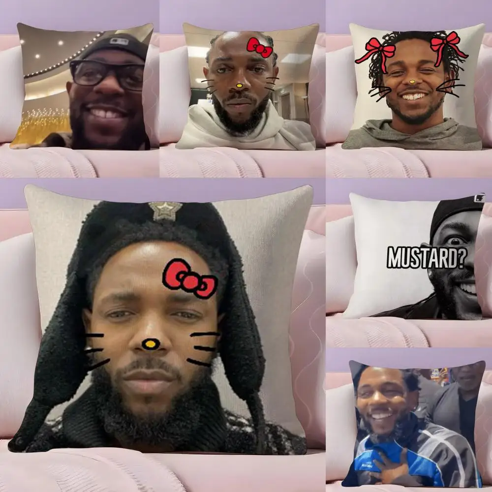 

Забавная наволочка Kdot Meme LAMER, шелковистая короткая плюшевая наволочка с невидимой молнией, пылезащитный чехол для диванной подушки для домашнего декора