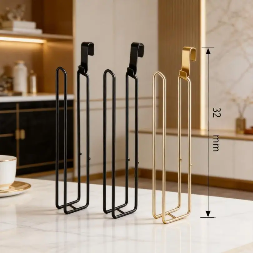Luxury Wall-Mounted Toilet Paper Holder Waterproof Non-Slip Tissue Roll Stand Modern Bathroom Accessories Kitchen Paper Towel Hook Toothbrush Holder High-Pressure Silicone Plunger Multi-purpose Home Decor Rack view 2