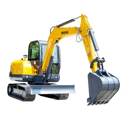 Customization Excavator 6 Ton Hydraulic Crawler Excavator Mini Digger Agricultural Machinery And Equipment For Garden Farm HW-60