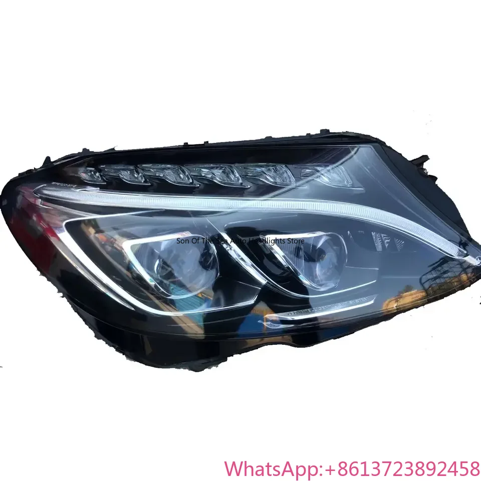 

High Quality Durable OEM Car Headlight Cover Retrofit For Mercedes Benz W205 204 C180 C200 C280 C300 Led Lights For Car