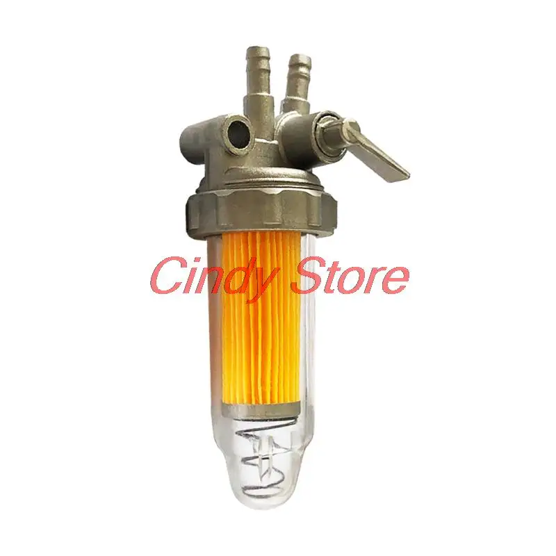 Air-cooled Diesel Generator Accessories 170F 178F 186F Fuel Shut Off Valve Switch Fuel Filter Valve for Generator Fuel Tank