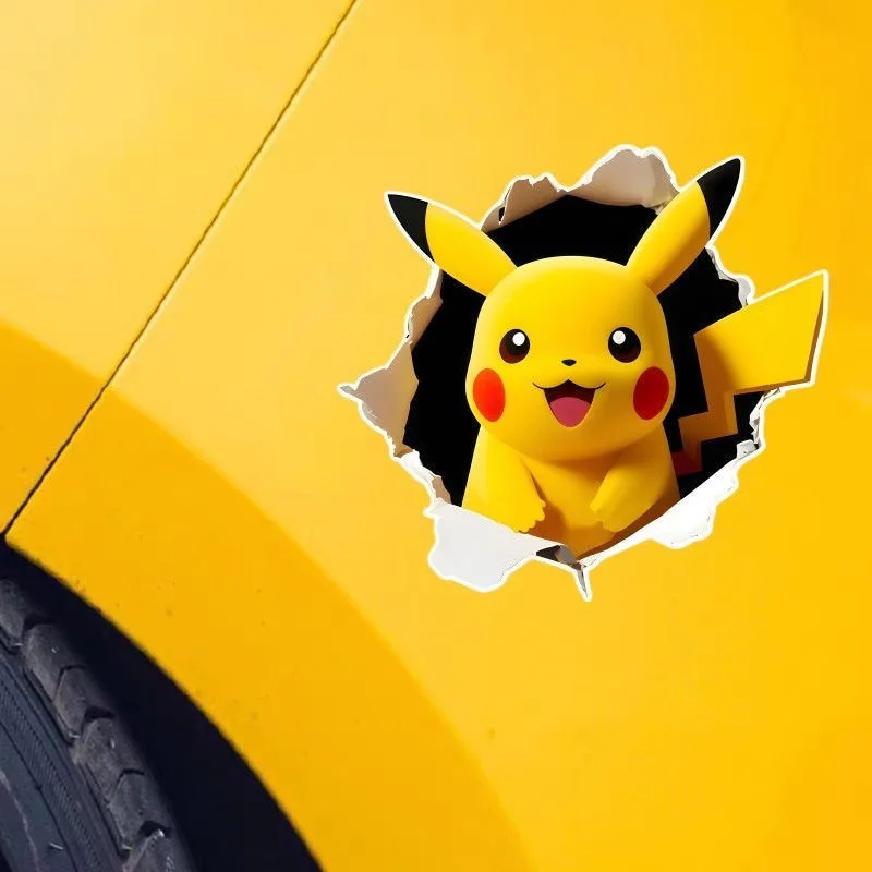 Universal Cartoon 3D Sticker Car Body Window Trunk Decal Decoration for Hyundai Jeep Land Rover Volkswagen Mini Cooper Subaru