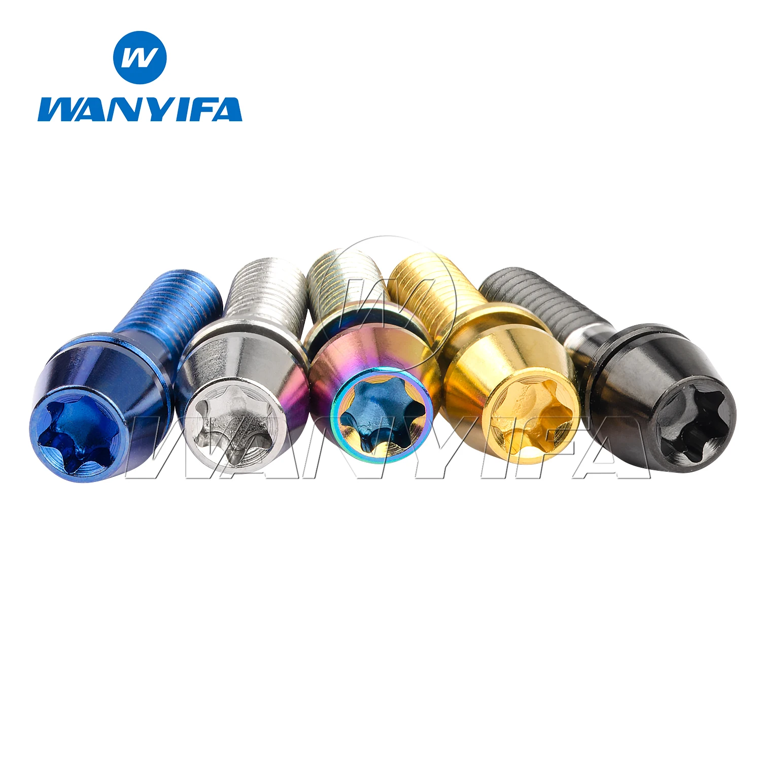 Titanium Ti Bolt M4x15.3mm Allen Hex Taper Met Ringen Titanium Schroeven Voor Ritchey C260 Fiets Stuurpen