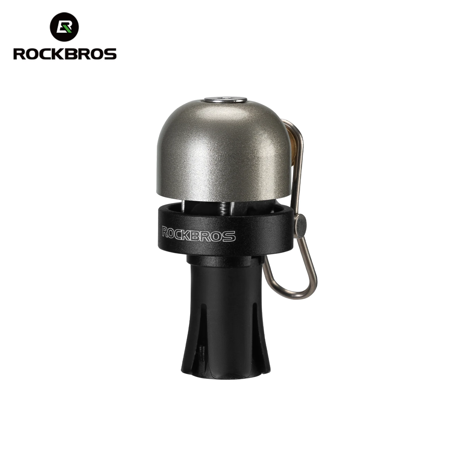 ROCKBROS Lokaler Versand 1 Stück Tragbare Fahrradklingel mit Klarem, Lautem Klang für MTB und Rennräder, Langlebige Fahrradklingel für 22,2mm Lenkerdurchmesser