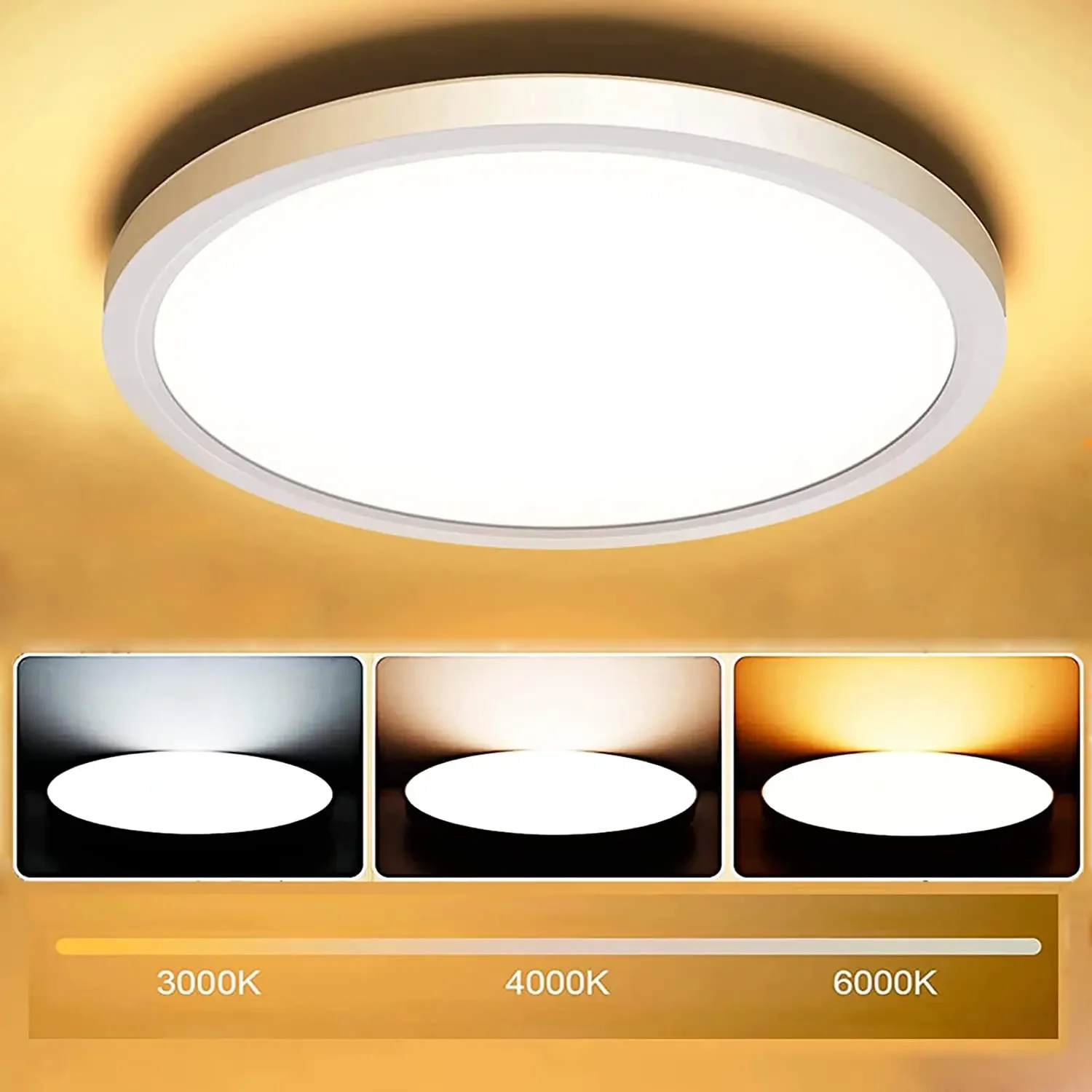 lampada LED Ceiling Panel Light 6W 9W 13W 18W 24W Surface Mounted led ceiling light AC 85-265V led lamp for Home Decoration