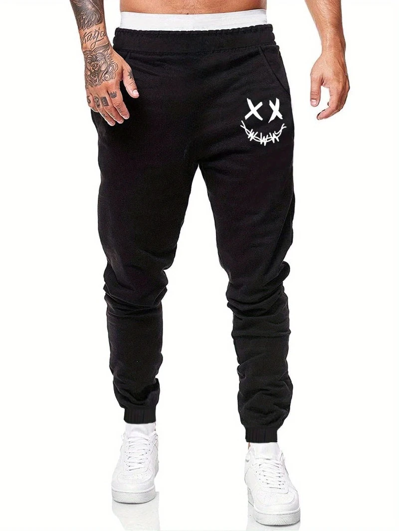 

2025 Autumn and Winter Mens Sweatpants Printing High Quality Casual Jogging High-end Luxury Is for Both Men and Women Gym
