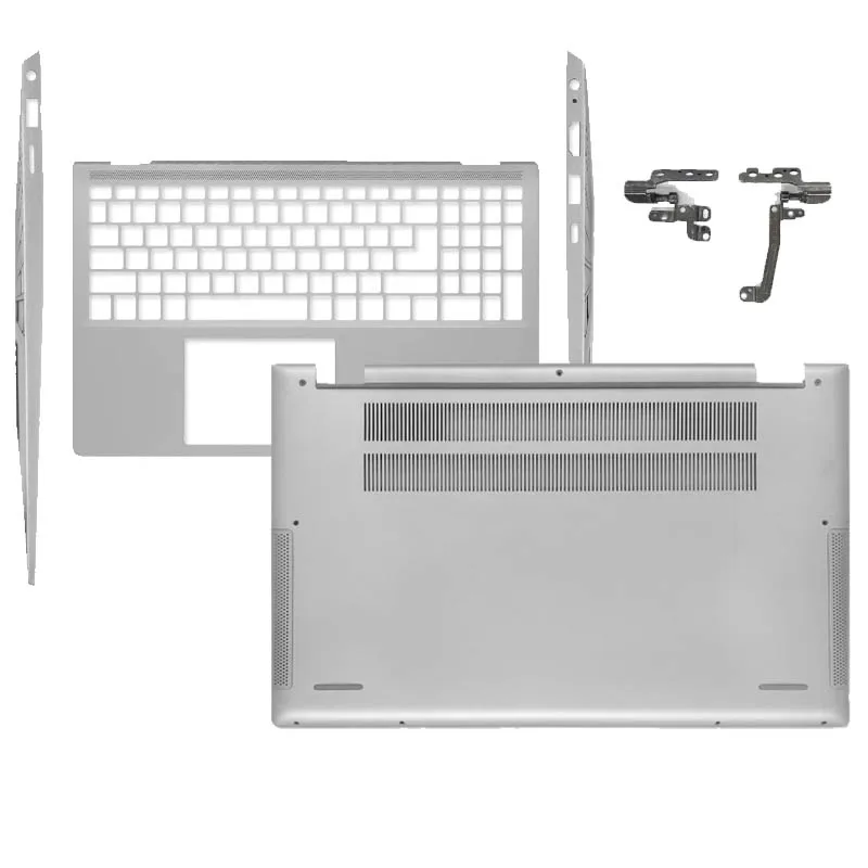 

For Inspiron 7500 7501 Laptop Palmrest Bottom Case Hinges Top Case 0C4MXD 07W3N8