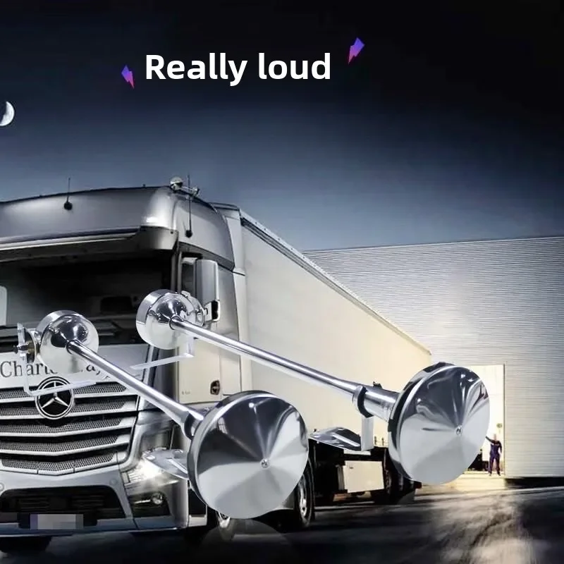 Good1 Meter Long Truck Wheel Flute Air Horn 12V24V Truck Truck Semi-trailer Modification