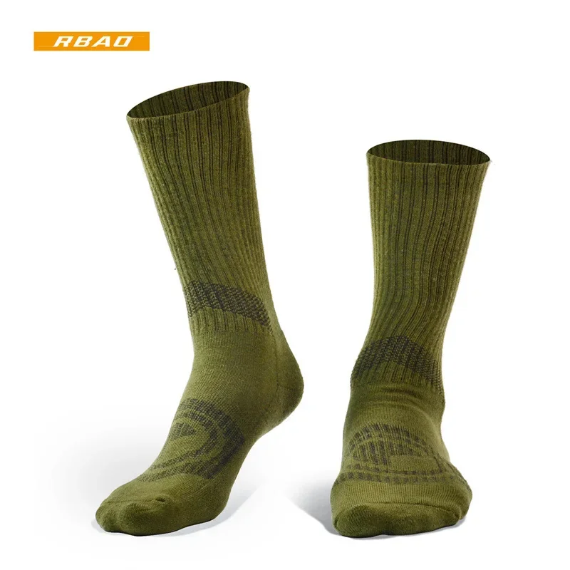 RBAO Factory Direct Wholesale Outdoor Hiking Socks 047 Summer Autumn Long Distance Running Middle Tube Climbing Socks