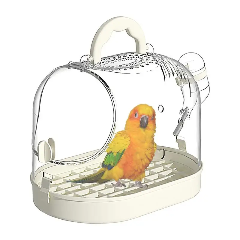 

Hamster Cage Take-out Cage Golden Bear Double-story Villa Large Space Parrot Bird Cage Special Portable Take-out Cage supplies