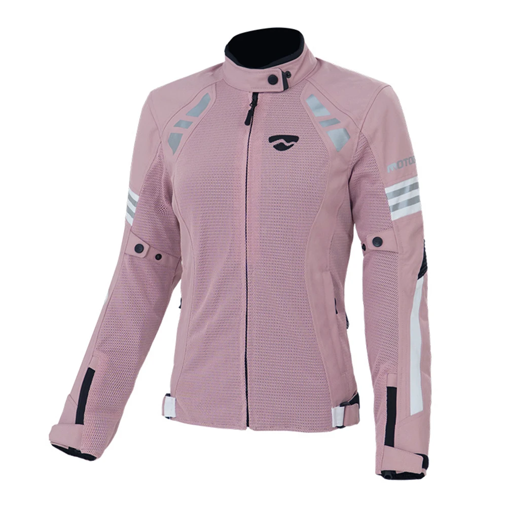 

Motorcycle Jacket Summer Chaqueta Moto Mujer Fall Prevention Motocross Off Road Touring Jacket Wear Resistant Protective Gear