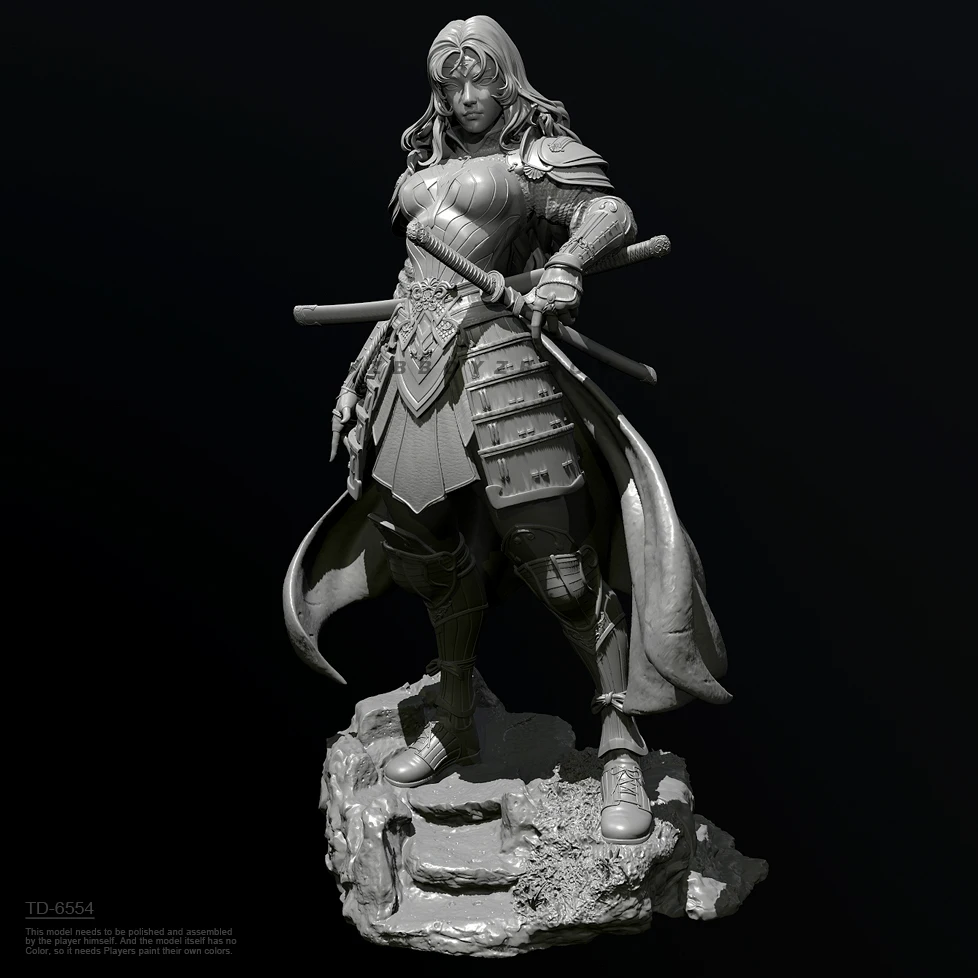 38mm 50mm 75mm Resin model kits figure beauty colorless and self-assembled 3D Printing TD-6554/3D