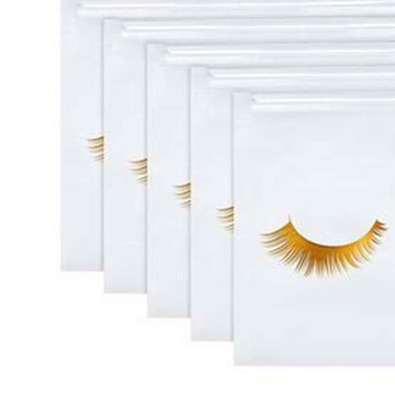 50x Lash Bags Makeup Bags for Clients Eyelash Aftercare Cosmetic Pouch, Washable