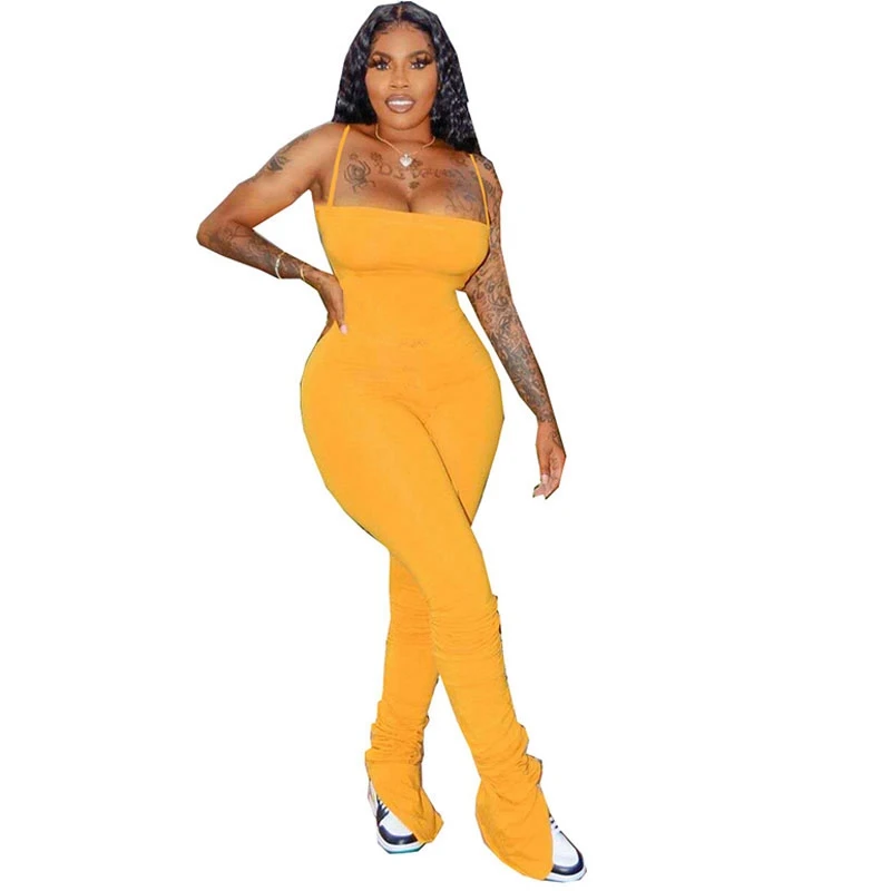 

Women Jumpsuits Long Pants Sexy Bodycon Jumpsuit Summer Stacked Leggings Club Outfits Party Rompers Womens Jumpsuit Fashion