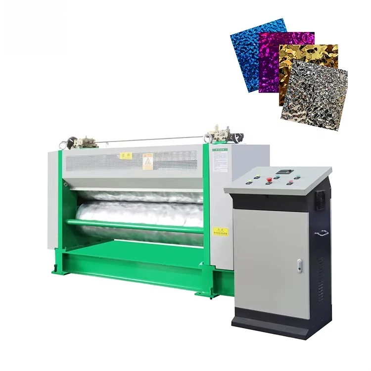 Water Ripple Decorative Metal Plate Vertical Style Water Ripple Embossing Machine Sheet Board Making Machinery
