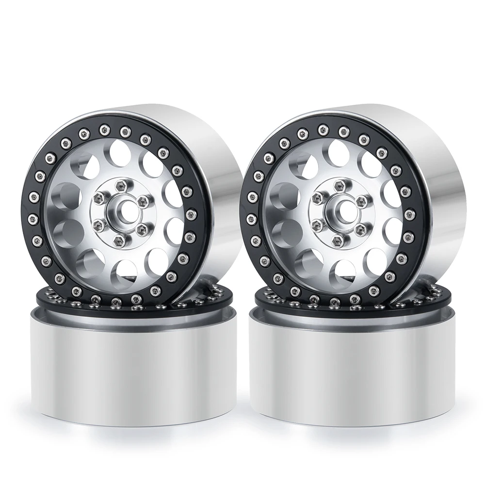 Cerchioni Beadlock in lega di alluminio AXSPEED 2.2 Mozzo ruota esteso da 35 mm per 1/10 Axial SCX10 Wraith 90048 RR10 TRX4 TRX6 D90