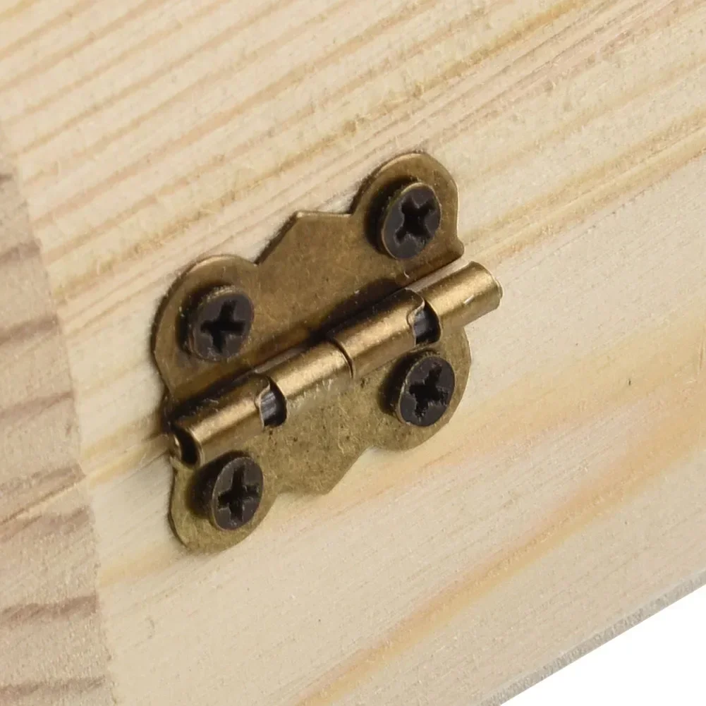 1x Đồng Bằng Gỗ Gỗ Hình Vòng Cung Móc Hộp Bảo Quản Thủ Công Hộp Quà Tặng Gia Đình Đa Năng Trang Sức Đồ Lặt Vặt Mỹ Phẩm Hộp Lưu Trữ