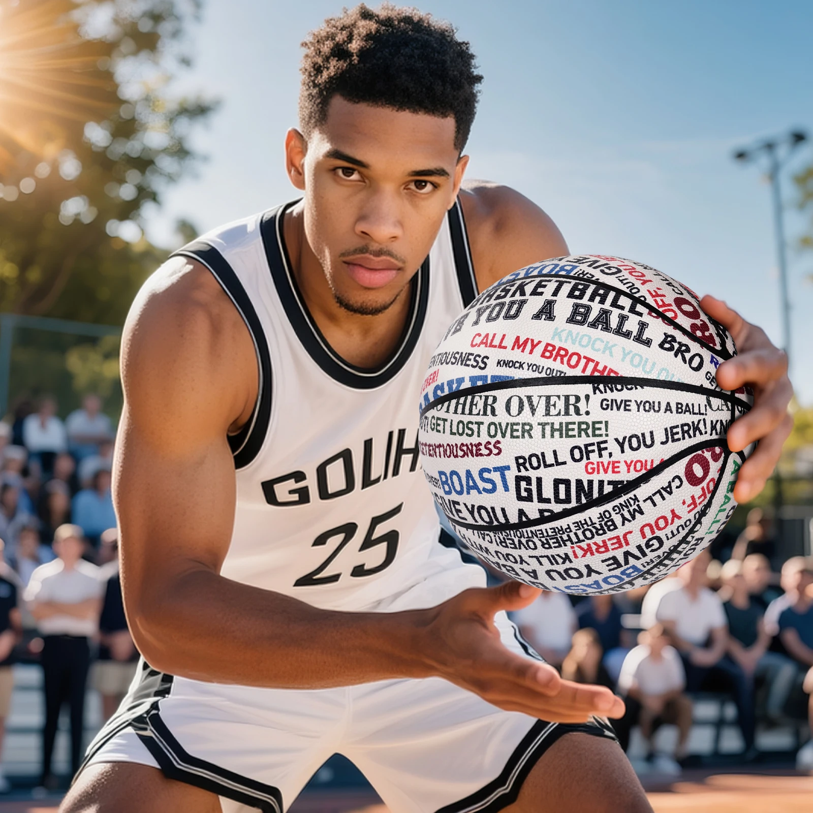 كرة سلة متوهجة لهدايا الأولاد والبنات، جلد مركب عالي الجودة مقاس قياسي 6&7 كرات زرقاء مضيئة للاستخدام الليلي في الشارع #4