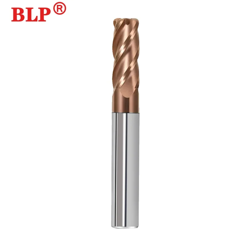 Milling Cutter Alloy Coating Tungsten Steel Tool CNC Maching Hrc55 Corner Roughing Top Milling Cutter Kit Milling Machine Endmil
