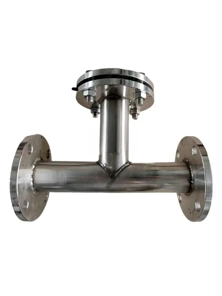 

T-type filter, stainless steel/carbon steel flange straight-through sewage pipe decontaminator, large flow