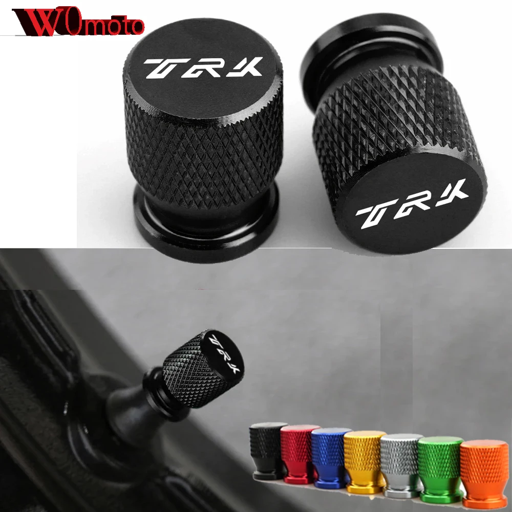 With Logo TRK Motorcycle Tyre Valve Stem Cover Caps Accessories For Benelli TRK 251 502 502x 552 702 TRK251 TRK502 TRK552 TRK702