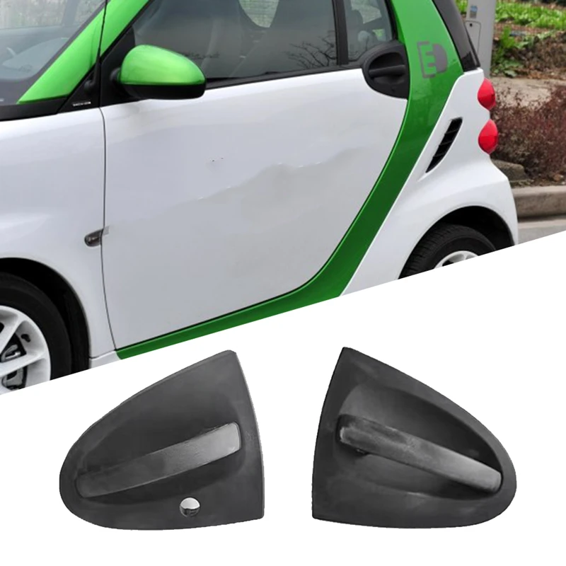 1Pair Outside Door Handle Lock Cover Parts A4517200700 A4517200600 For Mercedes-Benz Smart Fortwo 451 2009-2015 Puller Caps