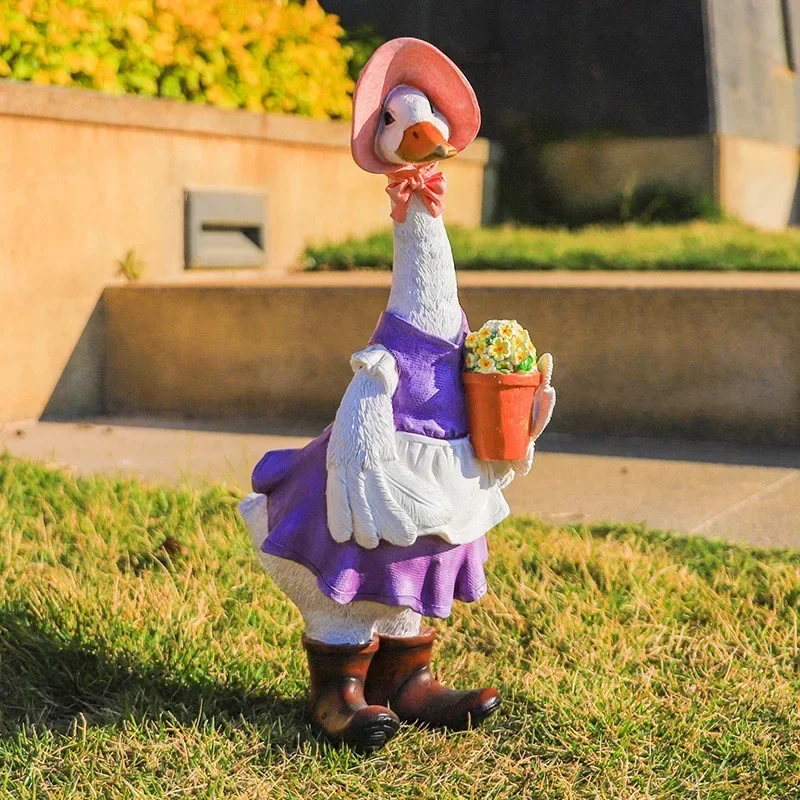 Garden Decoration Desktop Ornaments Creative Birthday Gifts Home Decor Duck Trees Fat Handicrafts