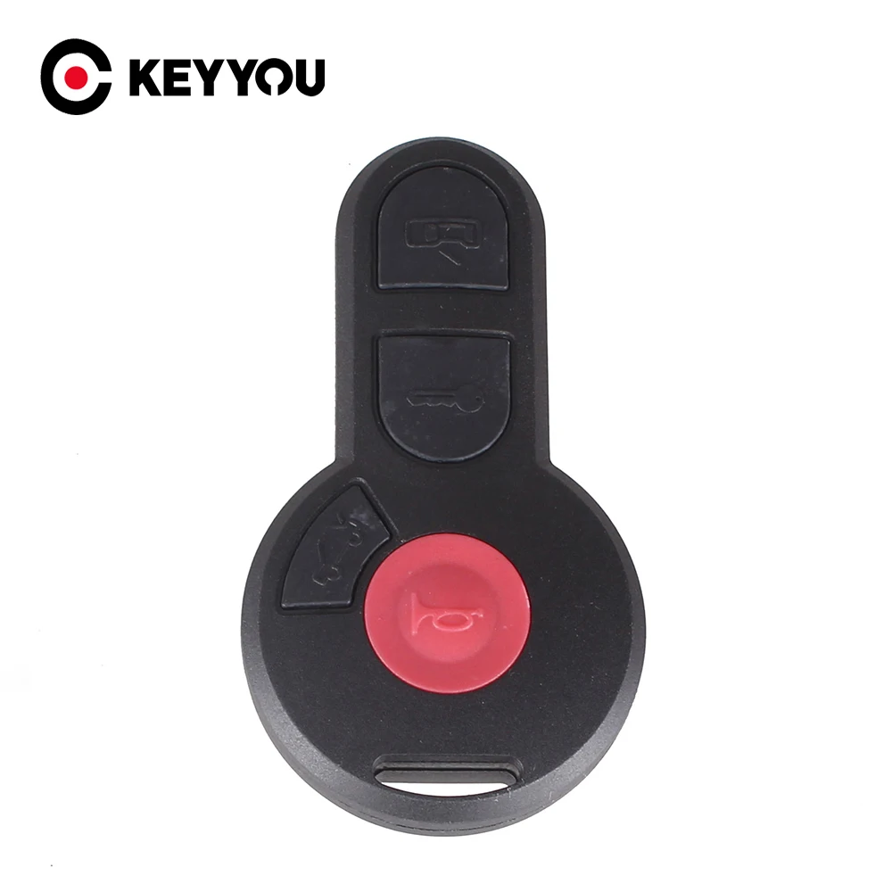 KEYYOU Replacement 2 Buttons Remote Car Key shell Case FOB Shell For VW Beetle Cabrio Golf Jetta Passat