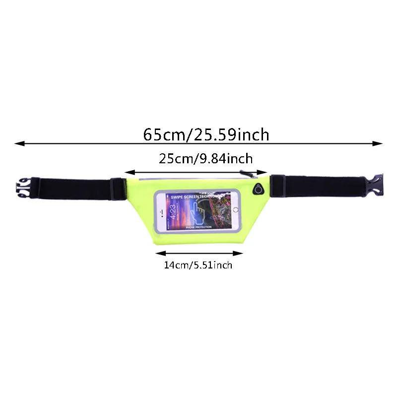 Running Waist Bag Belt Bags Gym Sports Fanny Pack Cell Mobile Phone Case Running Jogging Pouch Hydration Cycling Bag